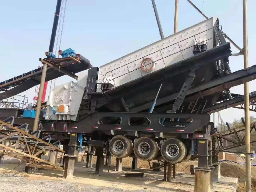 Клиенты из Камбоджи приобретают мобильную дробильную установку Shanghai Changyi Machinery